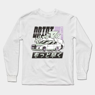 Drifting Japanese Car Long Sleeve T-Shirt